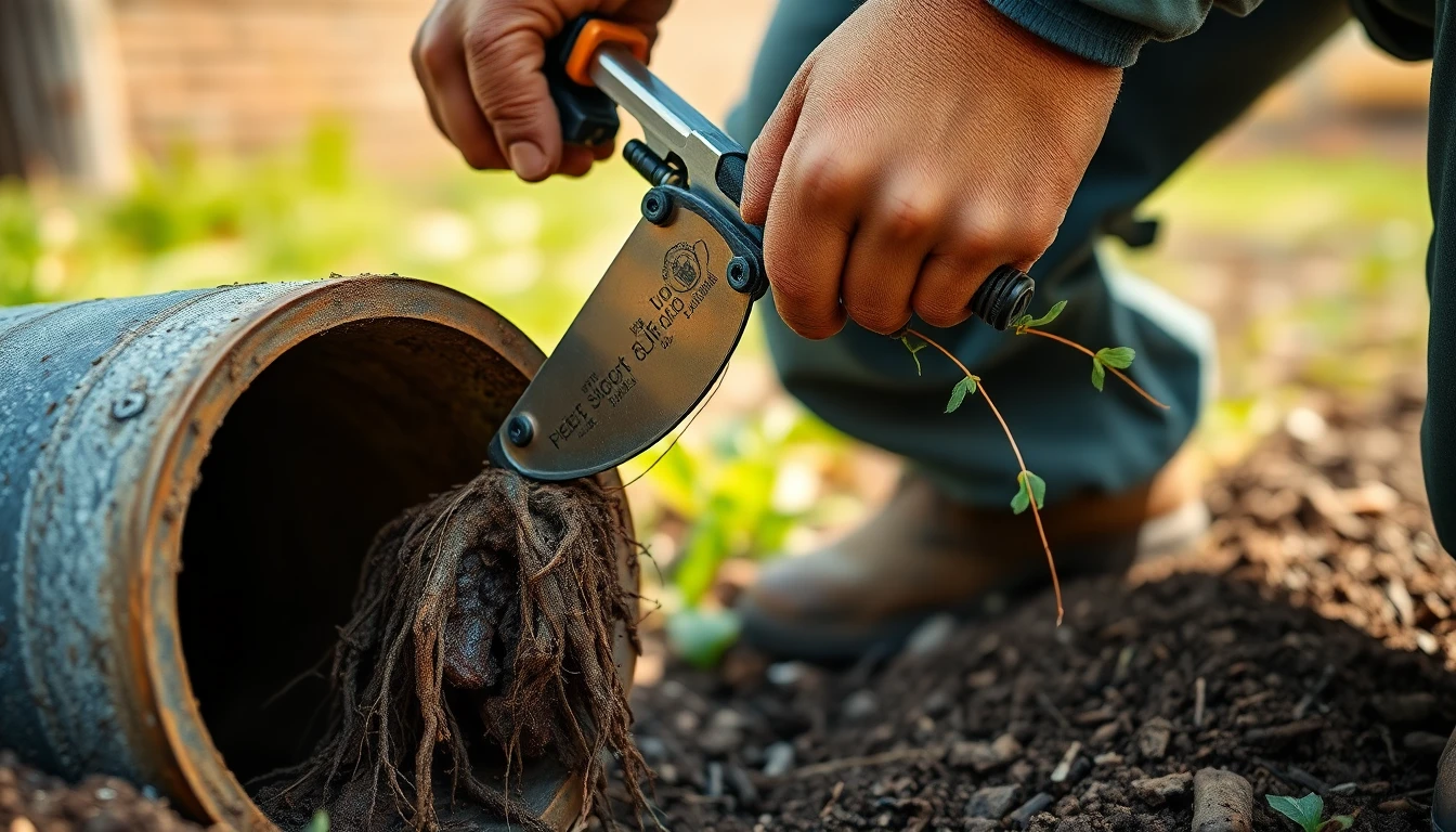 Tree Root Intrusion Removal